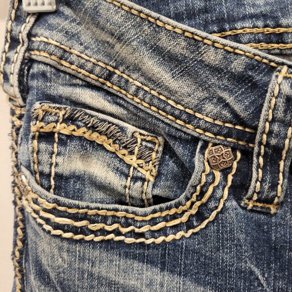 Silver Jean Co. Tuesday Jeans Size 29 Straight Leg - Picture 6 of 12